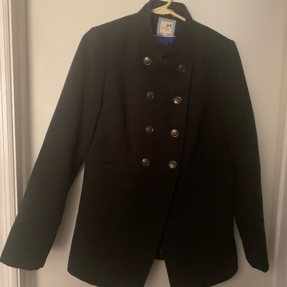 Tommy Hilfiger Girl Black double breasted Jacket Size M. Dress up or down.
